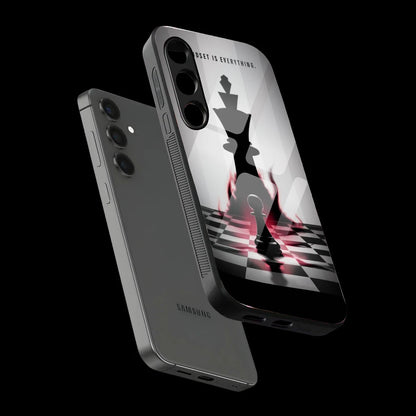 Chess Power Shadow - Glass Case For Samsung Galaxy Infographic
