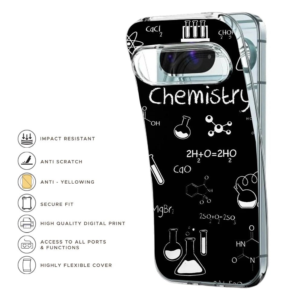 Chemistry - Printed Silicone Case For Google Pixel Infographic