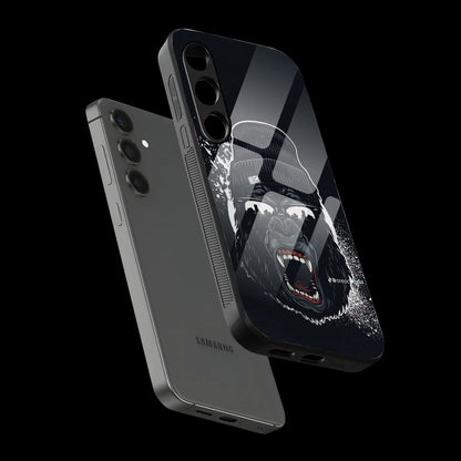 Savage Gorilla Street - Glass Case For Samsung Galaxy Infographic