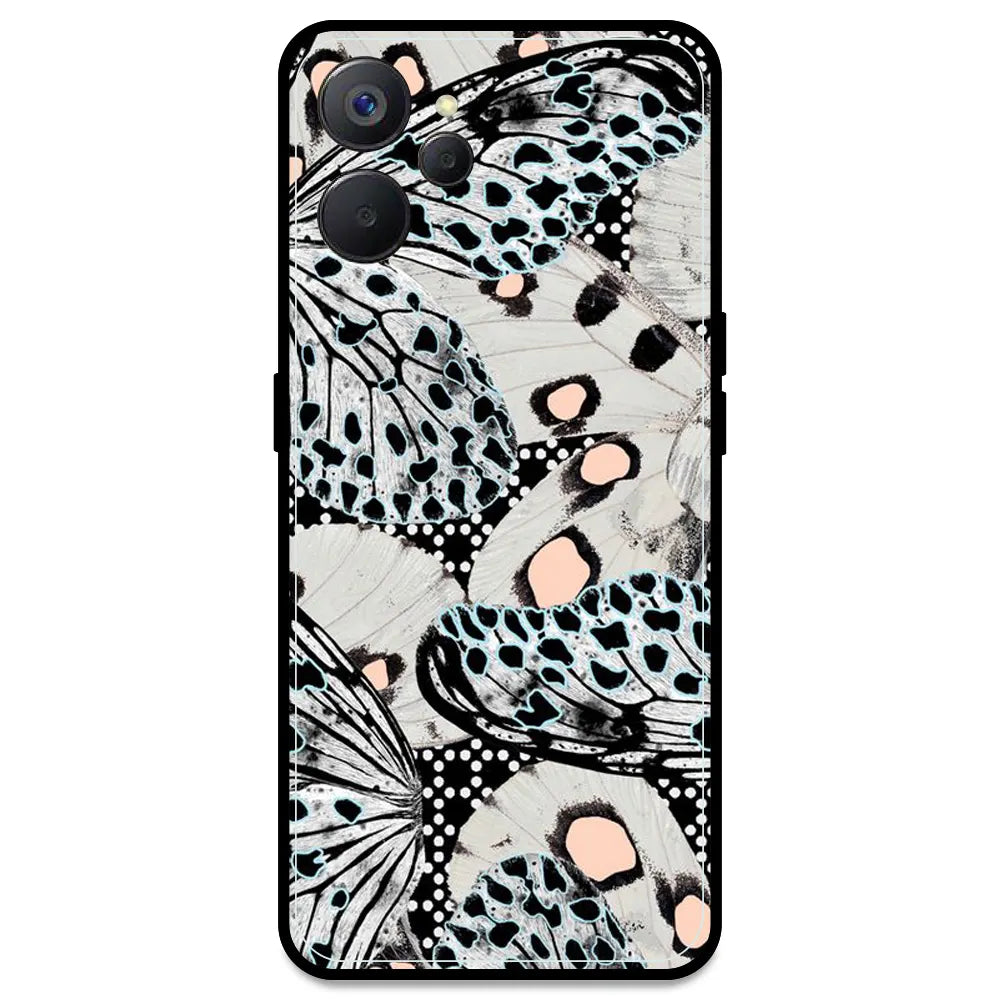 White Butterflies - Armor Case For Realme Models Realme 9i 5G