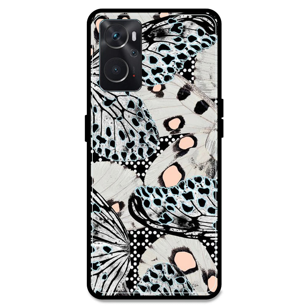 White Butterflies - Armor Case For Oppo Models Oppo K10