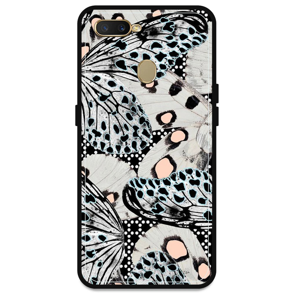 White Butterflies - Armor Case For Oppo Models Oppo A5s