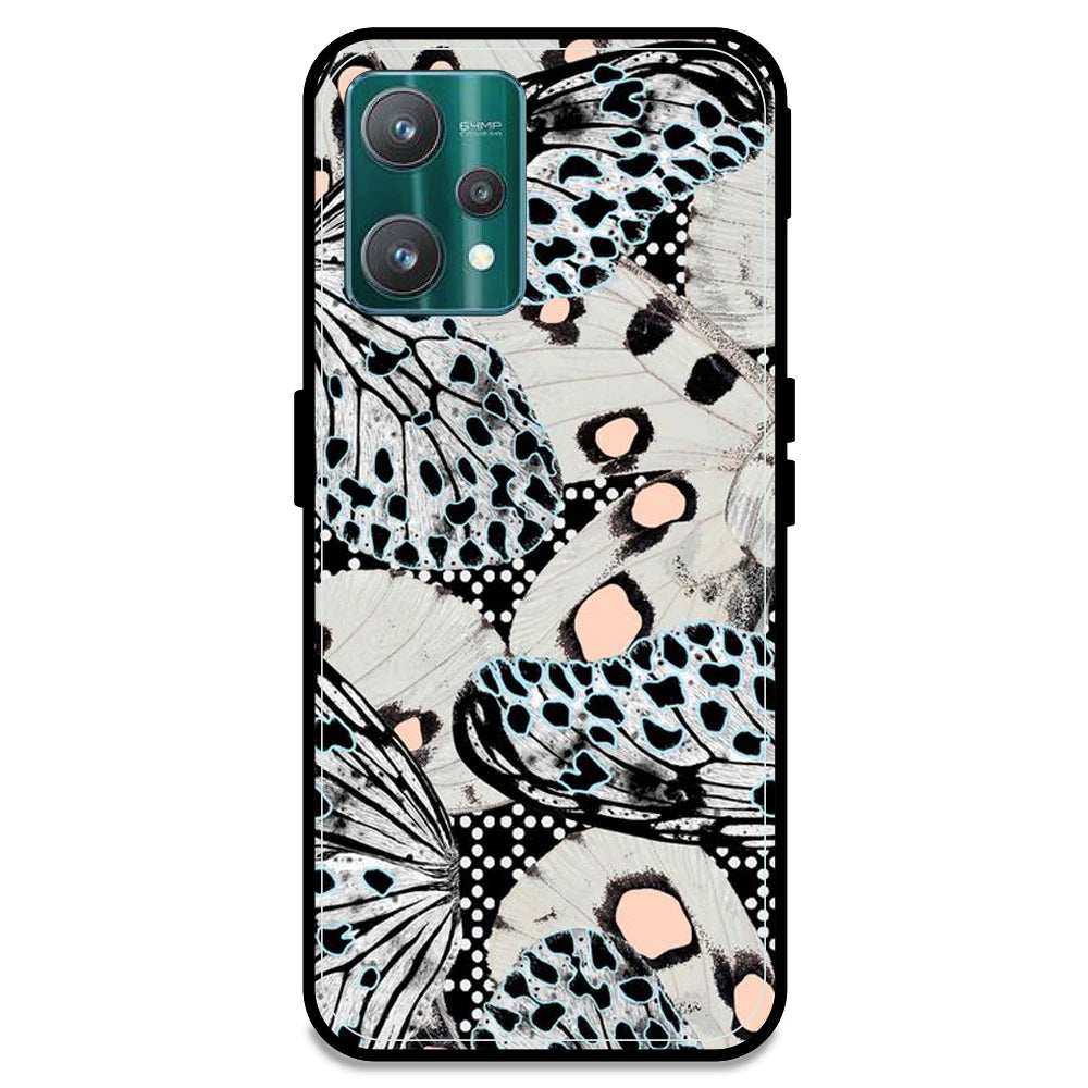 White Butterflies - Armor Case For Realme Models Realme 9 Pro