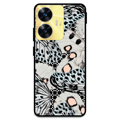 White Butterflies - Armor Case For Realme Models Realme C55