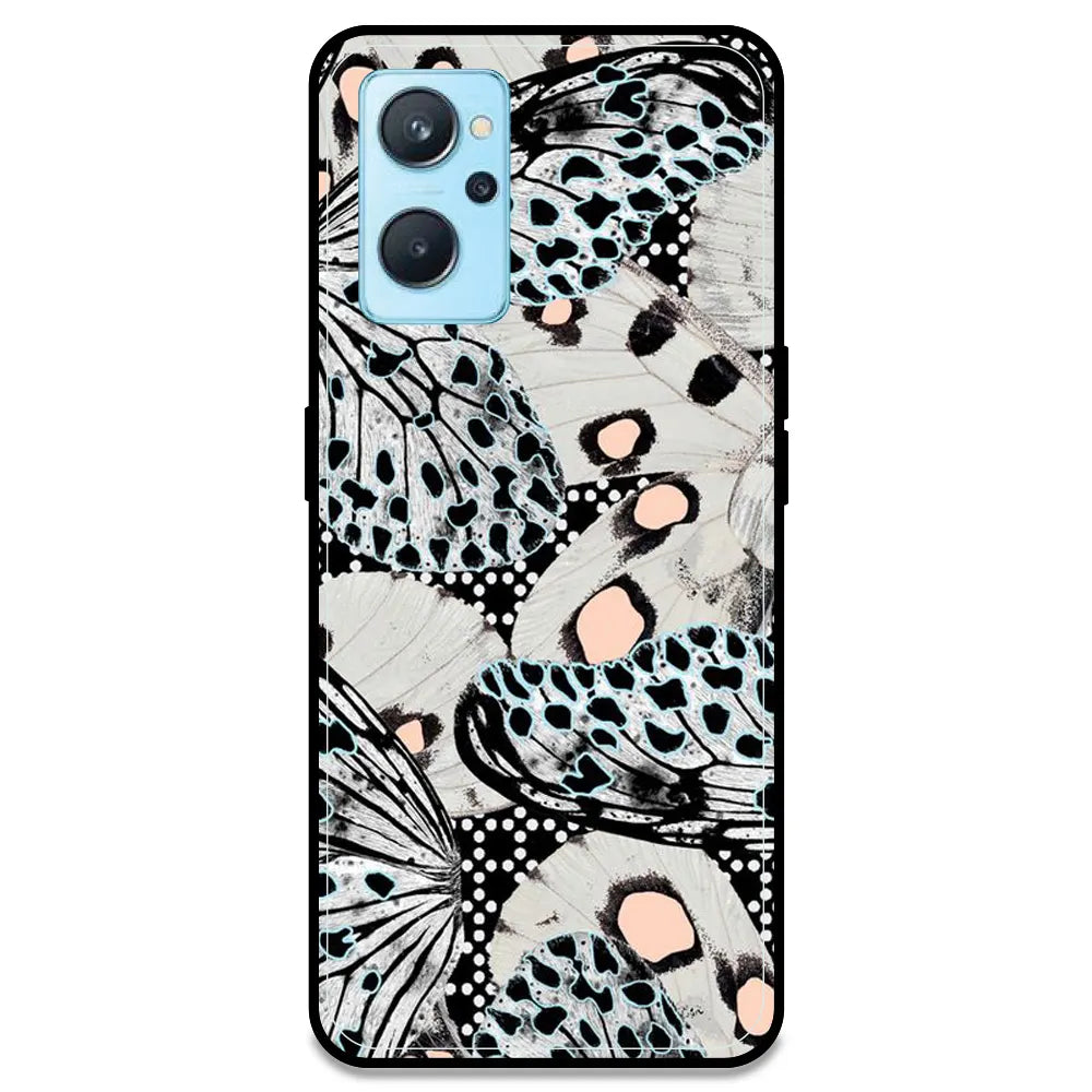 White Butterflies - Armor Case For Realme Models Realme 9i 4G