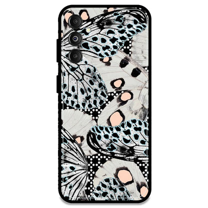 White Butterflies - Armor Case For Samsung Models Samsung M14 5G