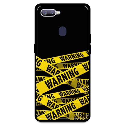 Warning - Armor Case For Oppo Models Oppo F9 Pro