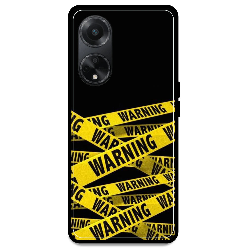 Warning - Armor Case For Oppo Models Oppo F23 5G