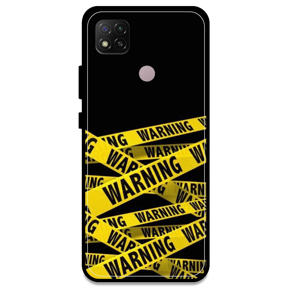 Warning - Armor Case For Redmi Models Redmi Note 9C