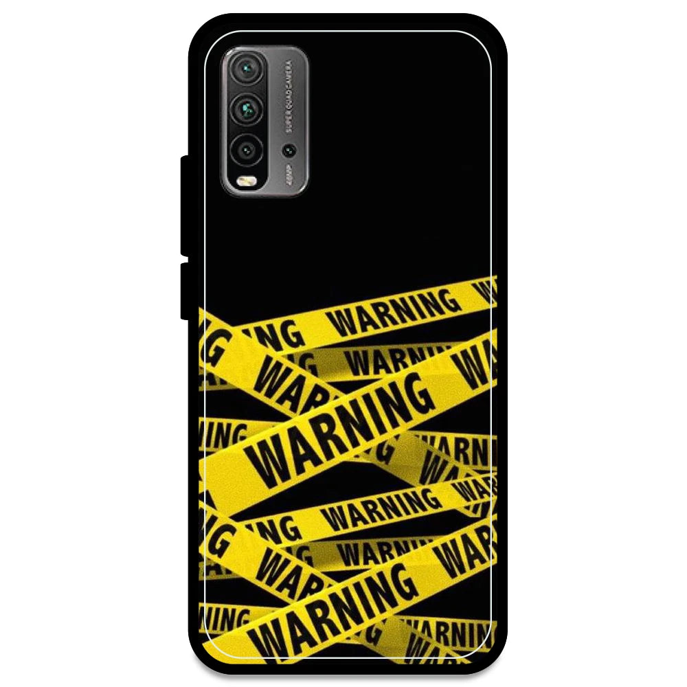 Warning - Armor Case For Redmi Models Redmi Note 9 Power