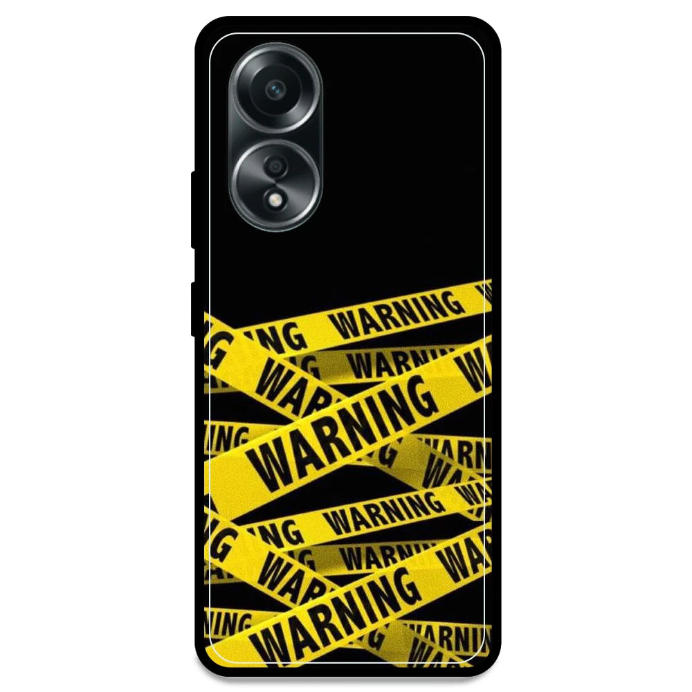 Warning - Armor Case For Oppo Models Oppo A58