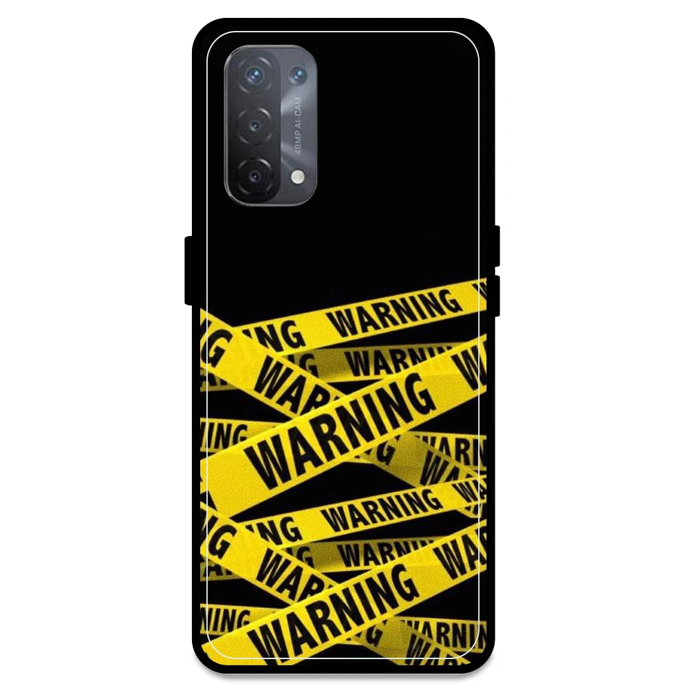 Warning - Armor Case For Oppo Models Oppo A74 5G