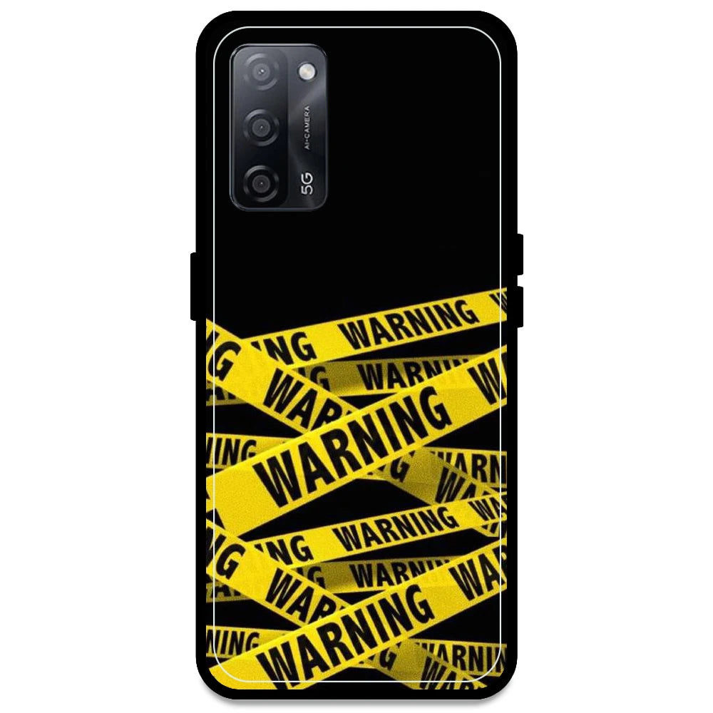 Warning - Armor Case For Oppo Models Oppo A53s 5G