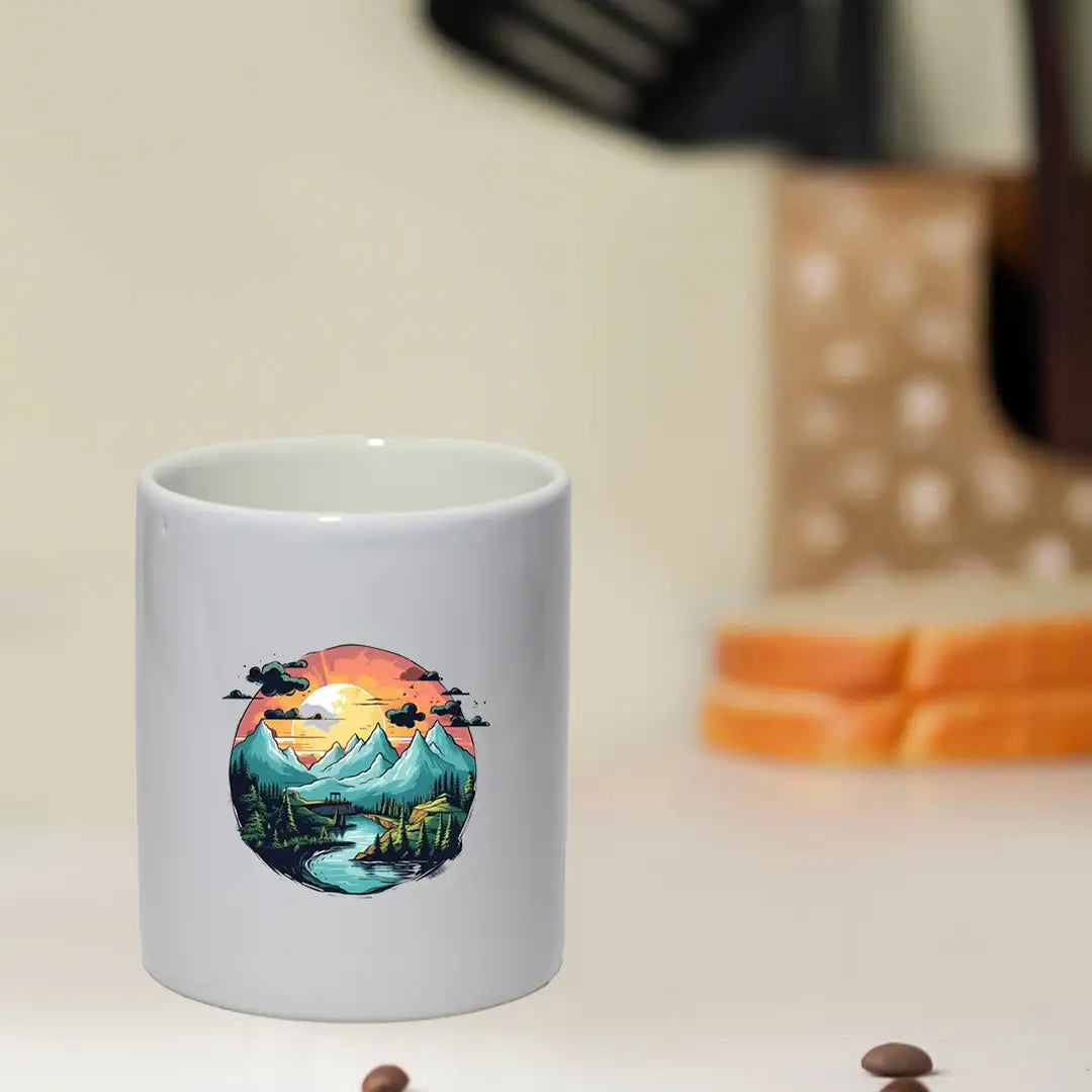 Mountains - Mug Infographic