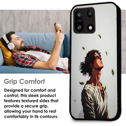 Anime Wanderer Aesthetic - Glossy Metal Silicone Cases for OnePlus Models