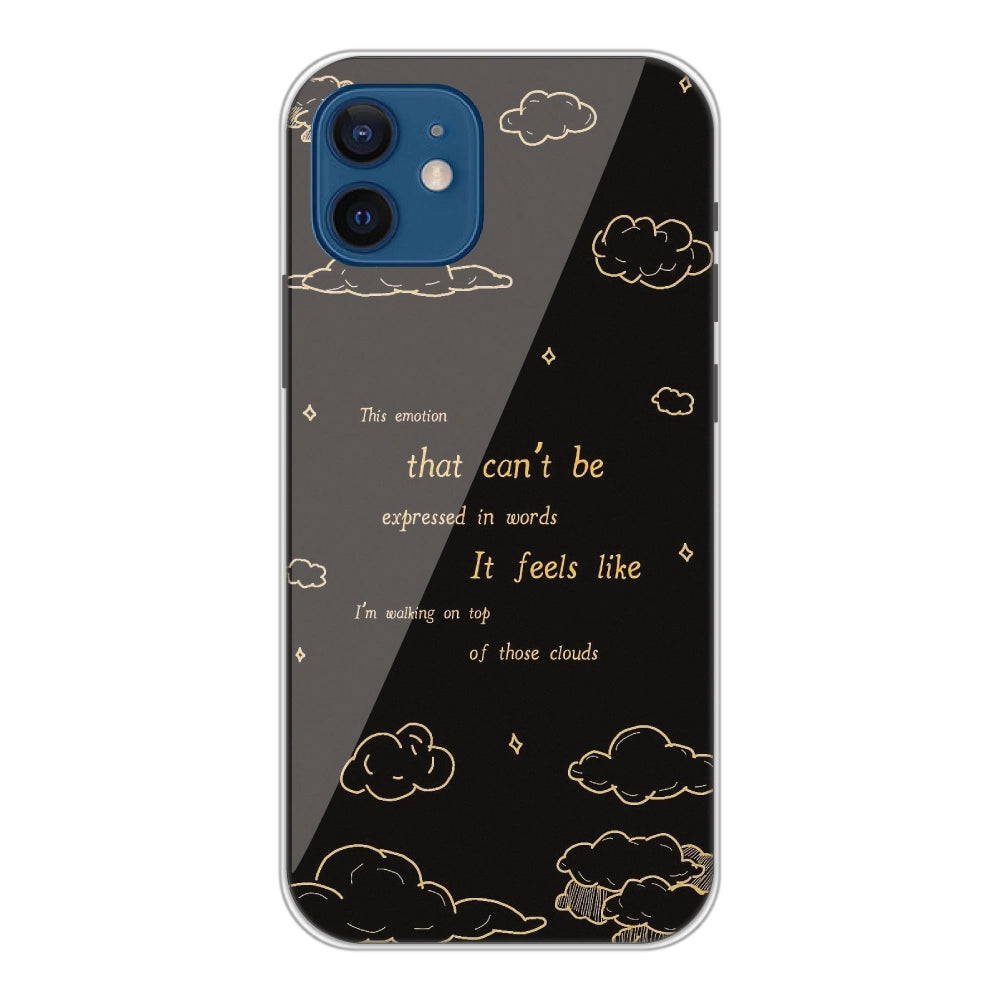 On Top Of Those Clouds - Silicone Case For Apple iPhone Models Apple iPhone 12