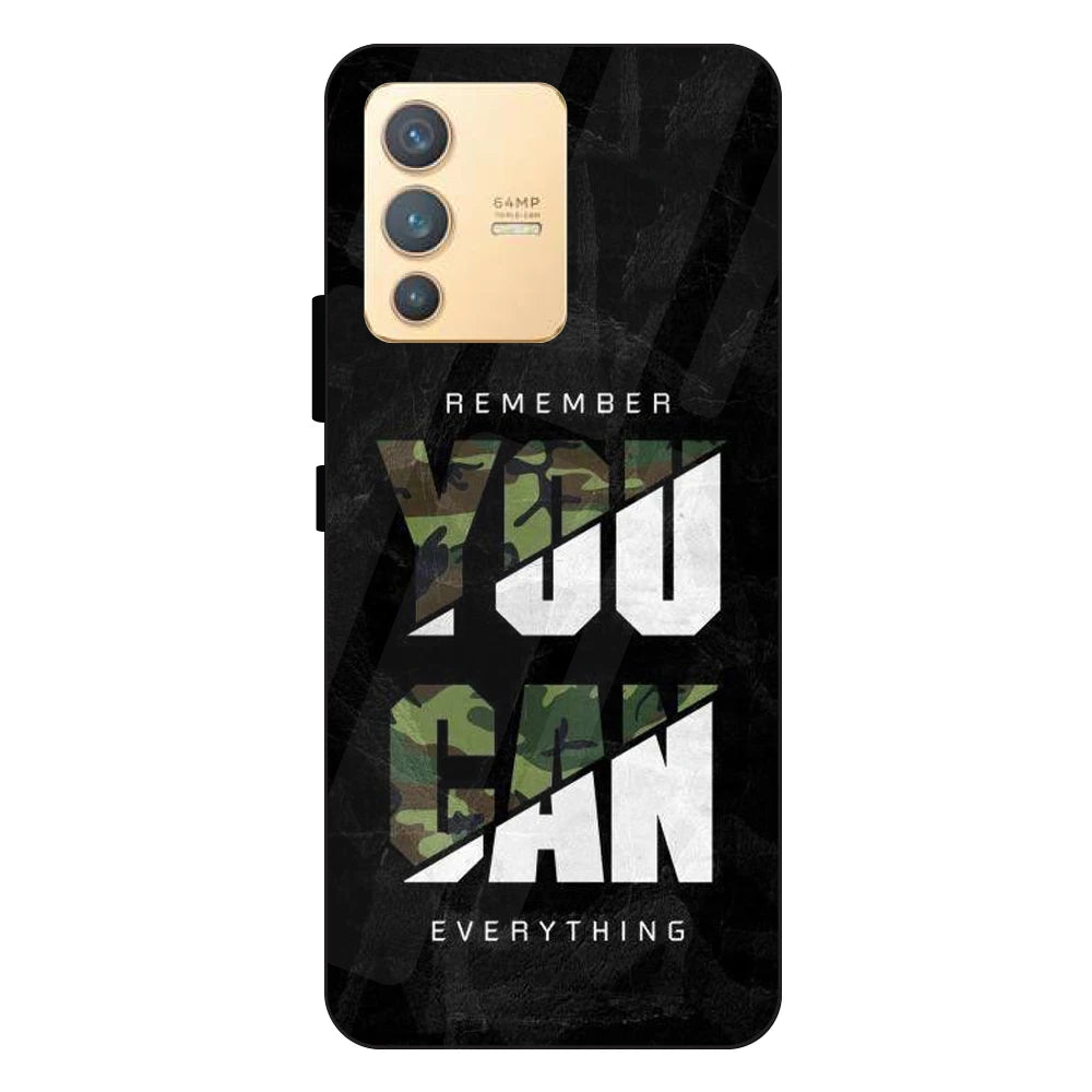 You Can Do Everything - Glass Case For Vivo Models