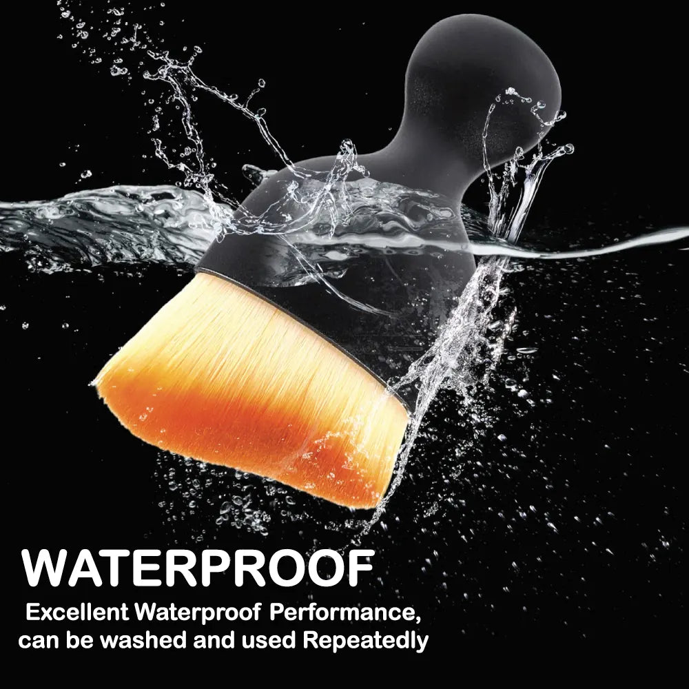 Multipurpose Equipment Cleaning Brush with Protective Case – Soft Bristles for Dust & Debris Infographic