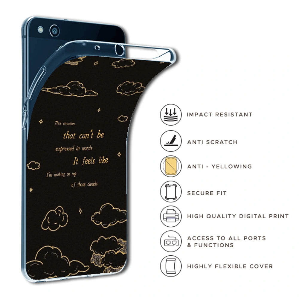 On Top Of Those Clouds - Silicone Case For Apple iPhone Modelsinfographic