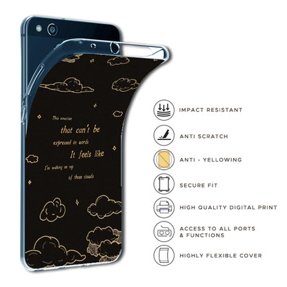 On Top Of Those Clouds - Silicone Case For Apple iPhone Modelsinfographic