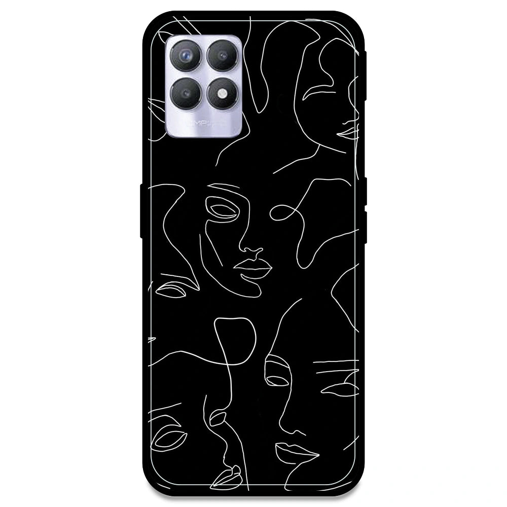 Two Faced - Armor Case For Realme Models Realme 8i