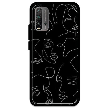 Two Faced - Armor Case For Redmi Models Redmi Note 9 Power