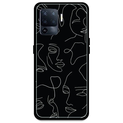 Two Faced - Armor Case For Oppo Models Oppo A94