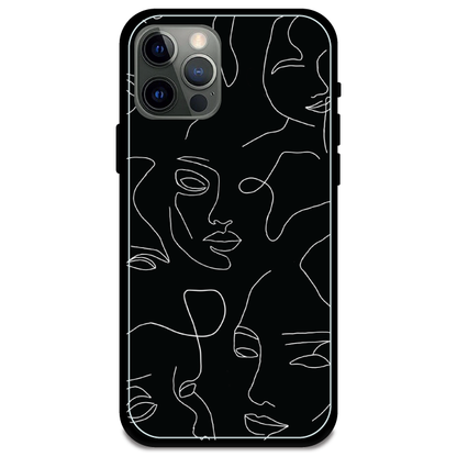 Two Faced - Armor Case For Apple iPhone Models Iphone 12 Pro Max