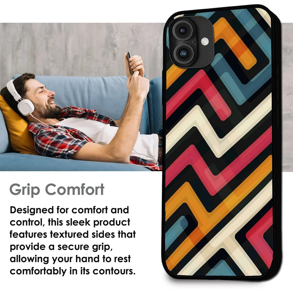 'Urban Lines - Glass Case For Apple iPhone Infographic