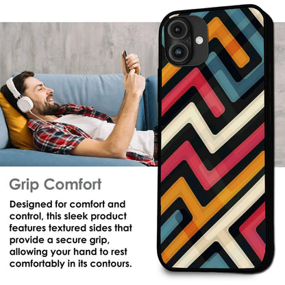 'Urban Lines - Glass Case For Apple iPhone Infographic