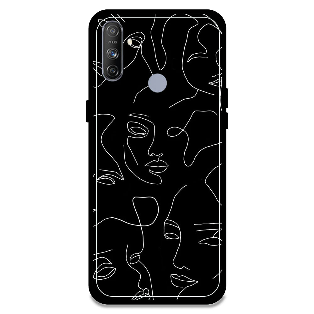 Two Faced - Armor Case For Realme Models Realme Narzo 10A