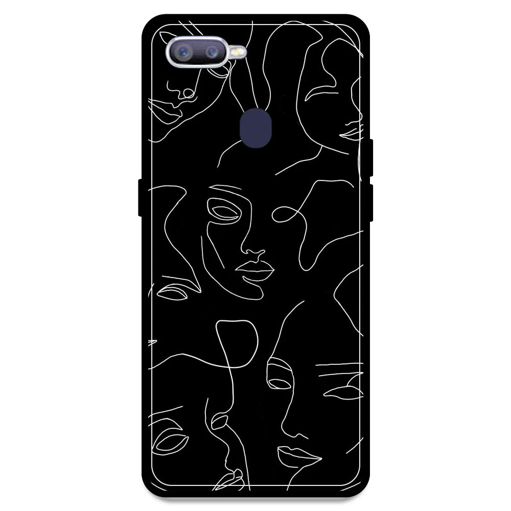 Two Faced - Armor Case For Oppo Models Oppo F9