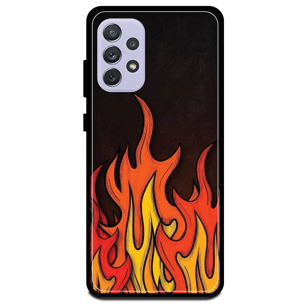 Flames - Armor Case For Samsung Models Samsung A72