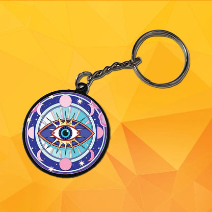 Sun - A Combo Of 4 Black Border Keychains