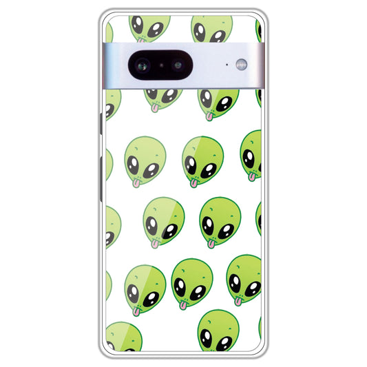 Alien - Clear Printed Case For Google Models