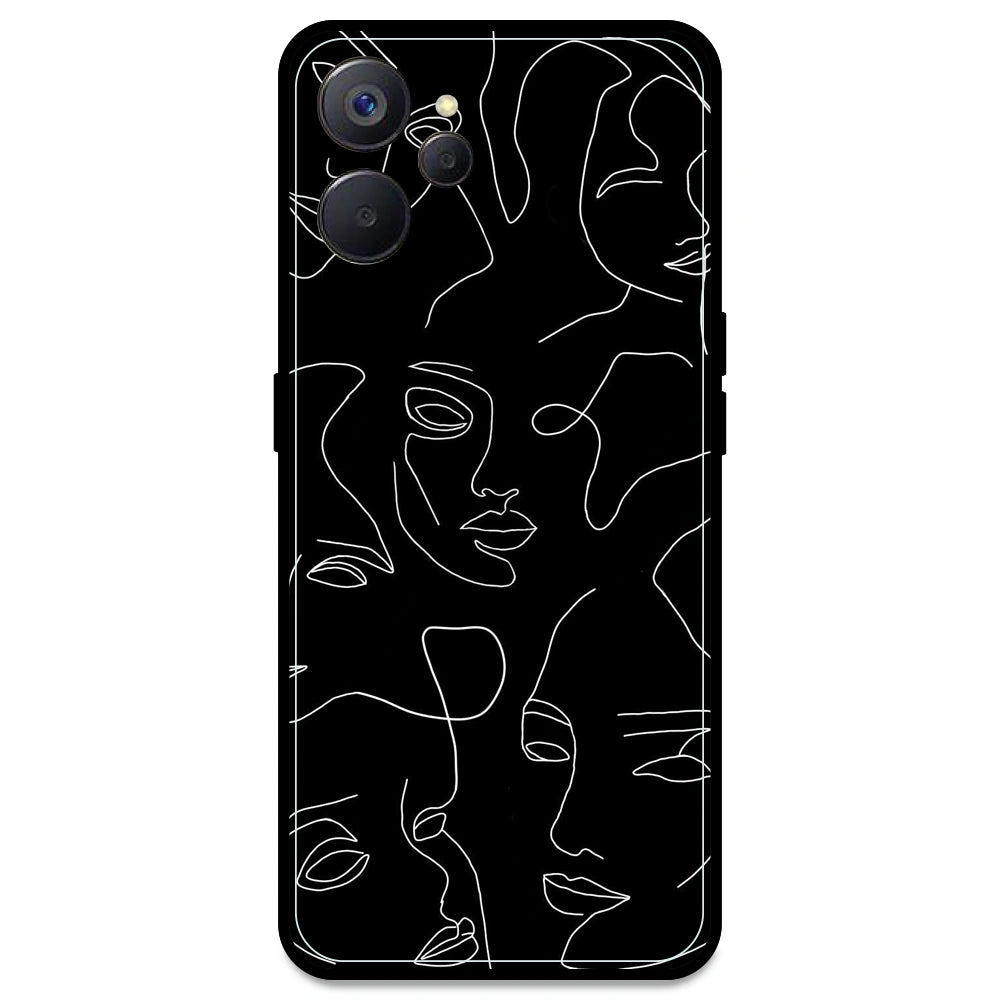 Two Faced - Armor Case For Realme Models Realme 9i 5G