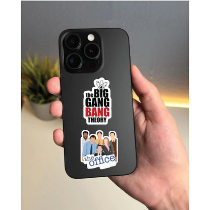 TV Series Stickers Pack – 42+ Pop Culture Waterproof Stickers Infographic