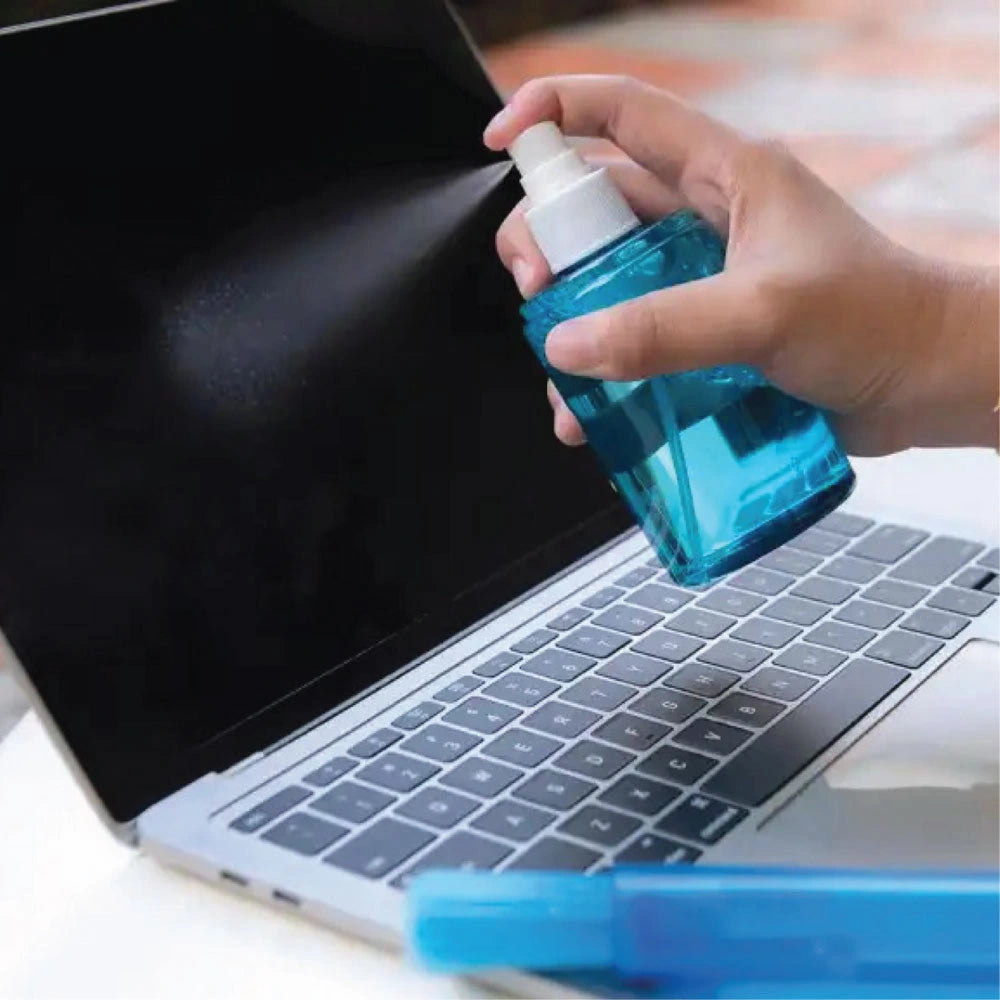 Mobile Screen Cleaning Gel With Microfiber Cloth- Aqua Breeze