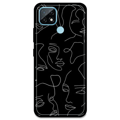 Two Faced - Armor Case For Realme Models Realme C21 (2021)