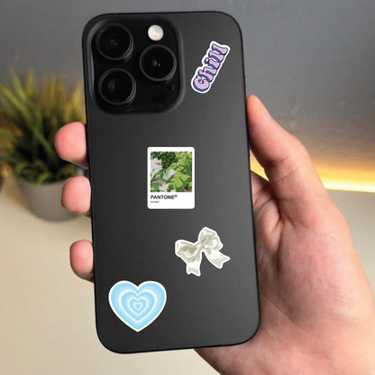 Y2K Aesthetic Sticker Bundle – 48 Waterproof Aesthetic Stickers for Phone Cases, Clear Covers, Journals, Scrapbooks & More
