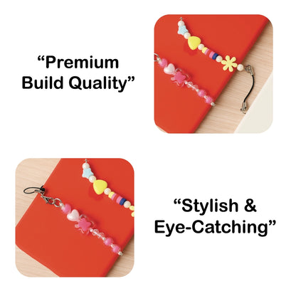 Joyful Bliss - A  Combo of Mini Phone Charms Infographic