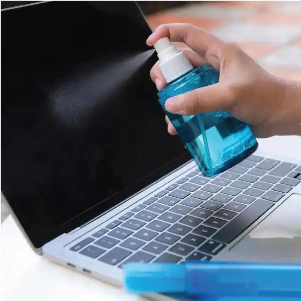 Mobile Screen Cleaning Gel With Microfiber Cloth- Wild Rose
