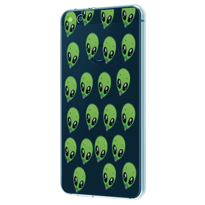 Alien - Clear Printed Case For Redmi Models