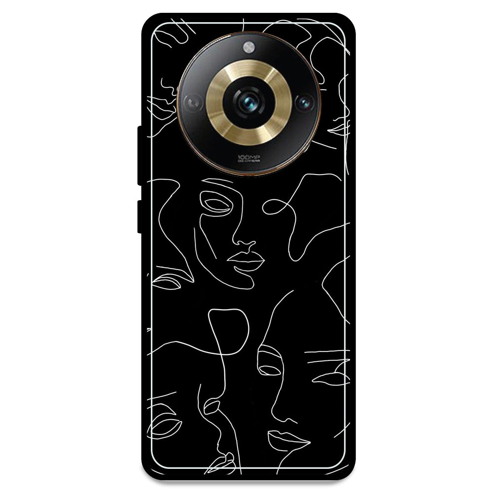 Two Faced - Armor Case For Realme Models Realme 11 Pro 5G