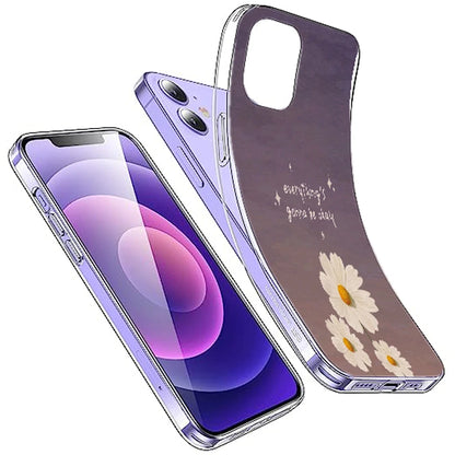 Everything’s Gonna Be Okay Daisy - Printed Silicone Case For Apple iPhone Infographic
