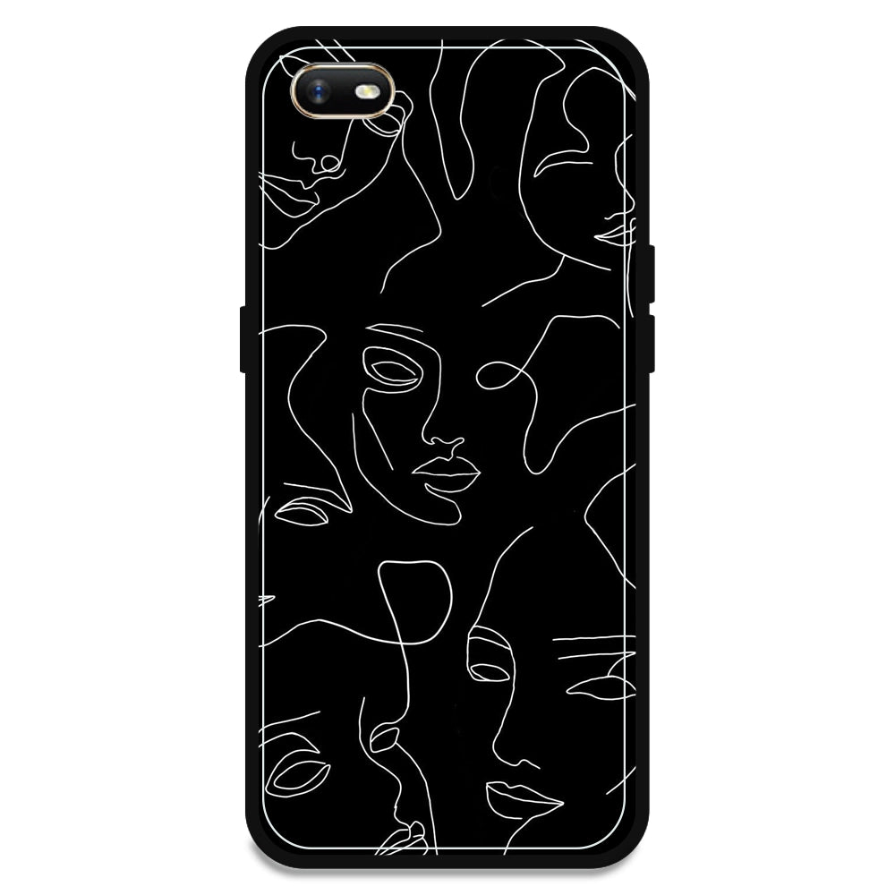 Two Faced - Armor Case For Oppo Models Oppo A1K