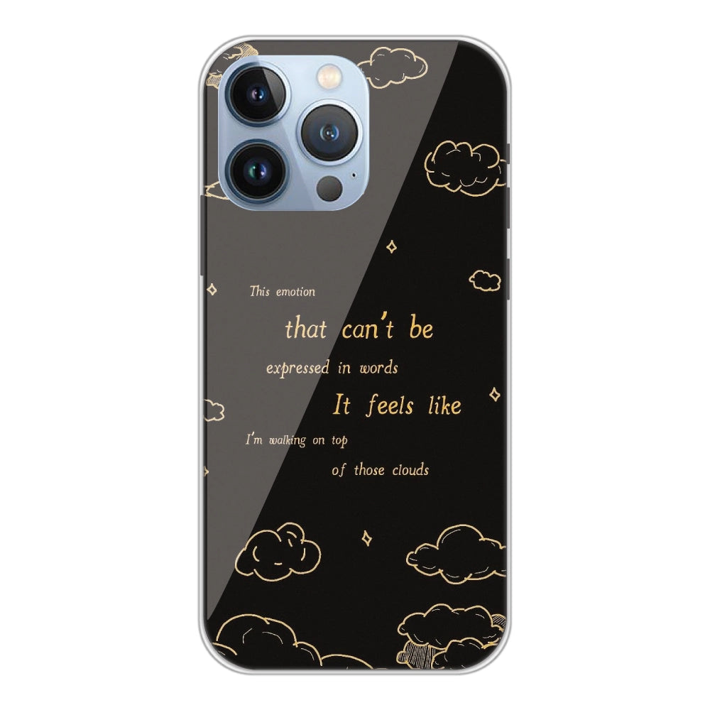 On Top Of Those Clouds - Silicone Case For Apple iPhone Models