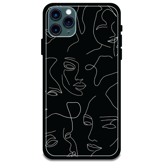 Two Faced - Armor Case For Apple iPhone Models Iphone 11 Pro Max