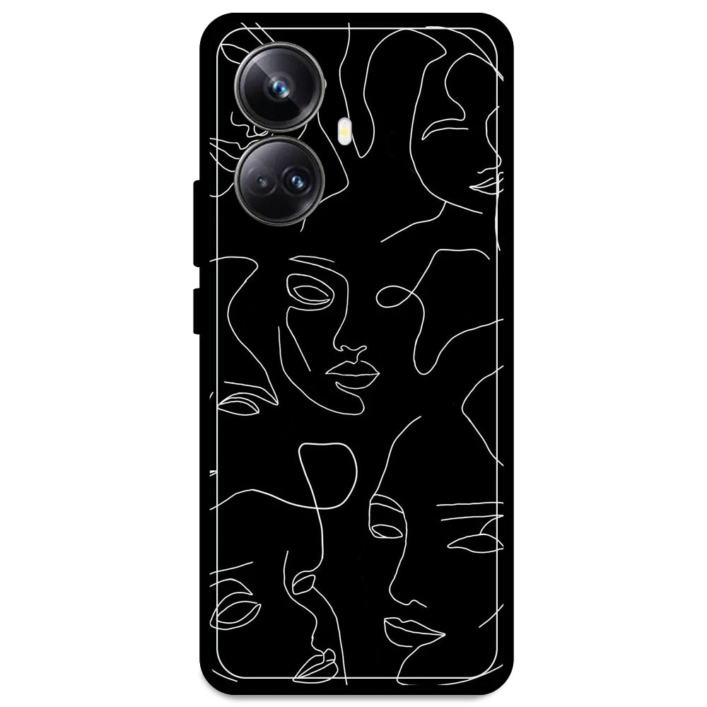 Two Faced - Armor Case For Realme Models Realme 10 Pro Plus