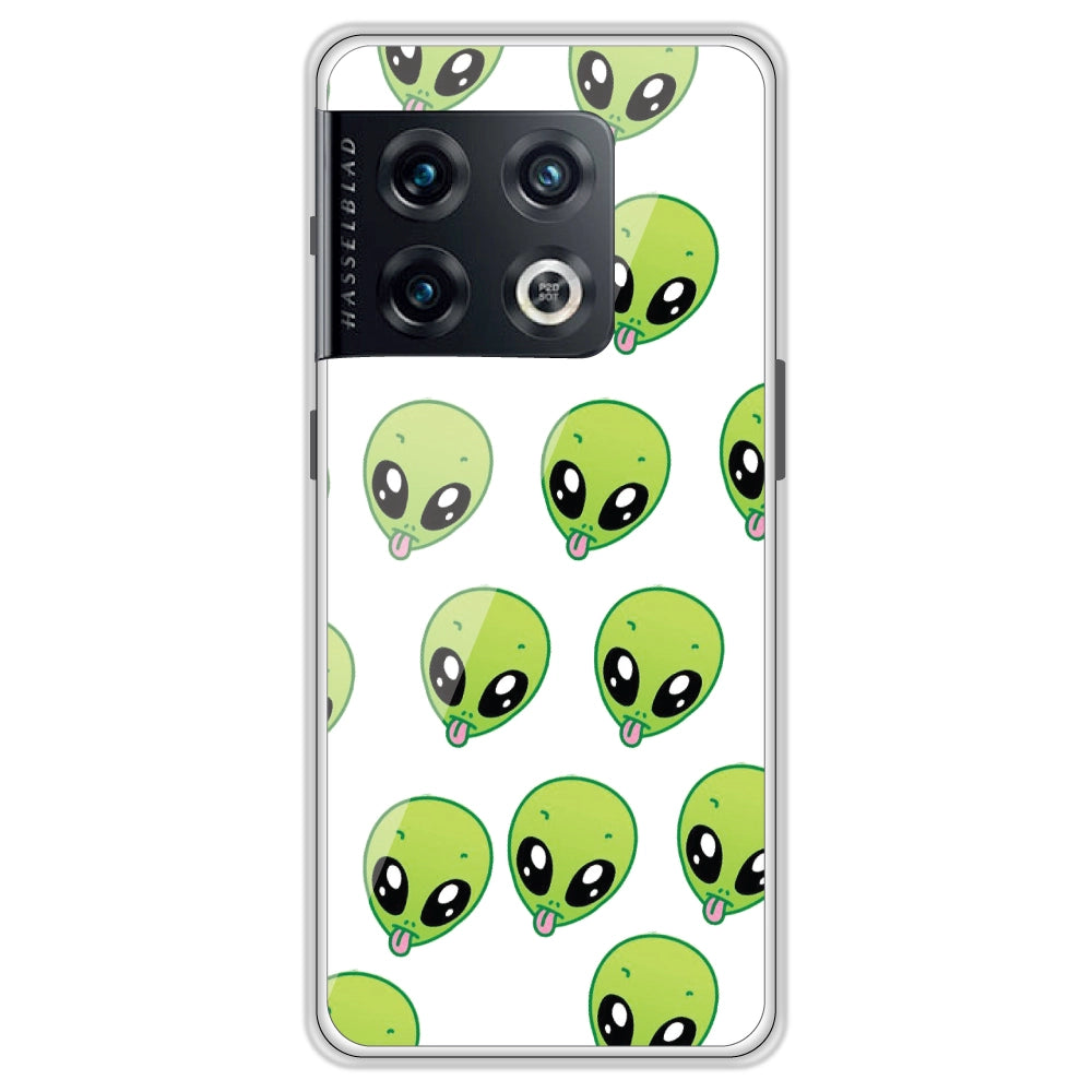 Alien - Clear Printed Case For OnePlus Models